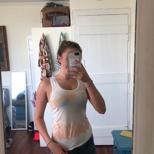 Embroidered Tank Top